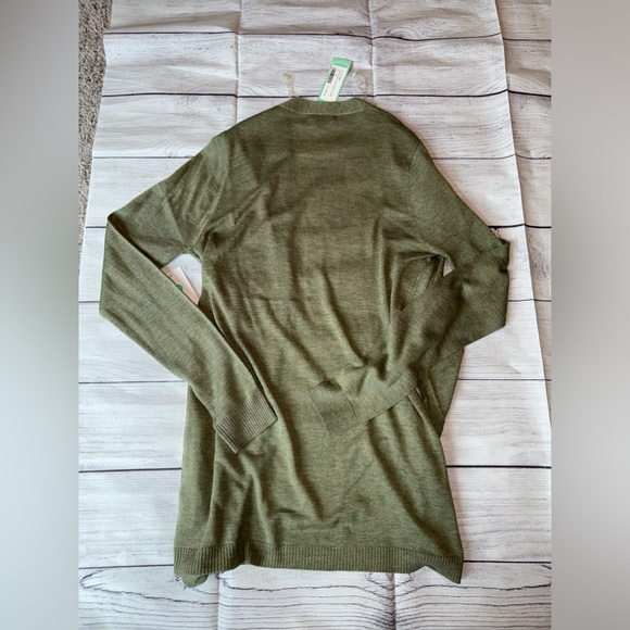 NWT Women's Pink Clover Cardigan - Picture 3 of 3